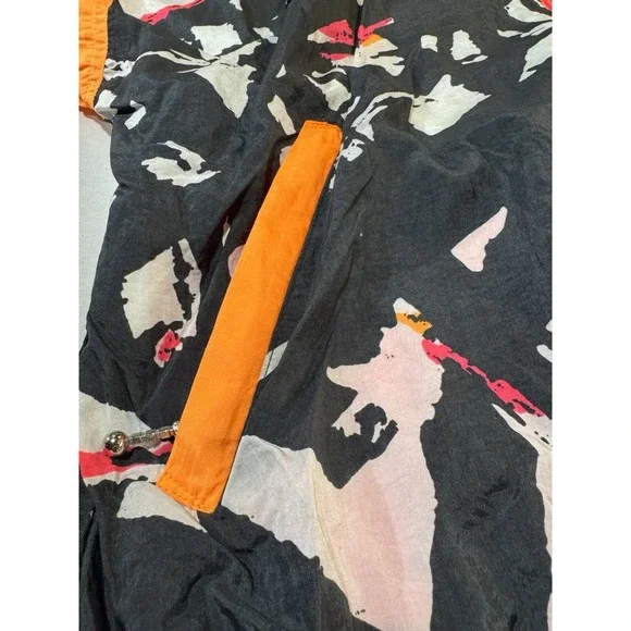 VTG 80s/90s NIKE Elite Color Block Colorful Windbreaker Track Jacket S Full Zip - Picture 3 of 13